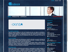 Tablet Screenshot of andesia.com